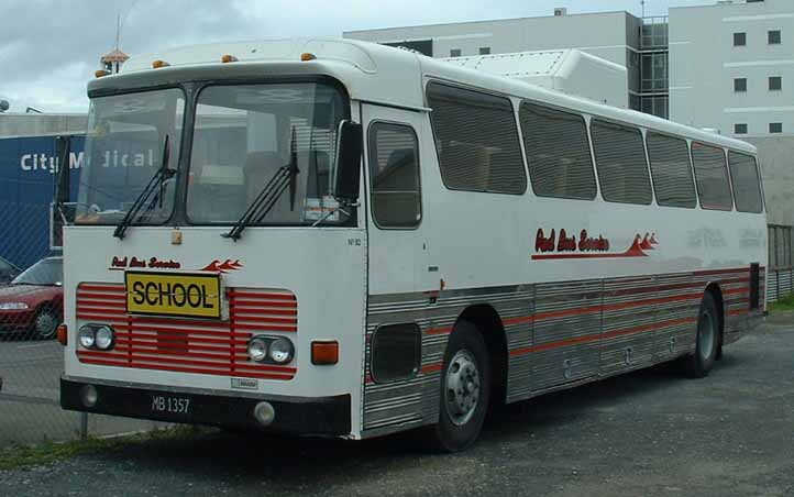 Red Bus Service Isuzu ECR570 Modern Motor Bodies 82